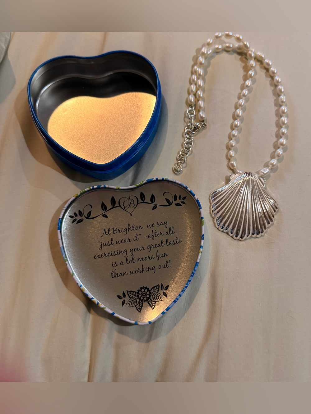 EUC Brighton Seascape Pearl and Shell Necklace